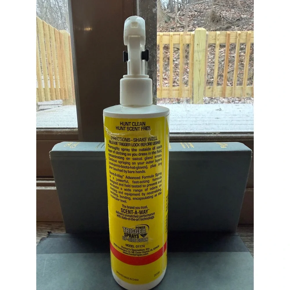 Scent A Way Advanced Formula Odorless Spray 12‎ oz Hunter's Trigger Spray